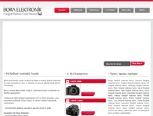 Tablet Screenshot of boraelektronik.net